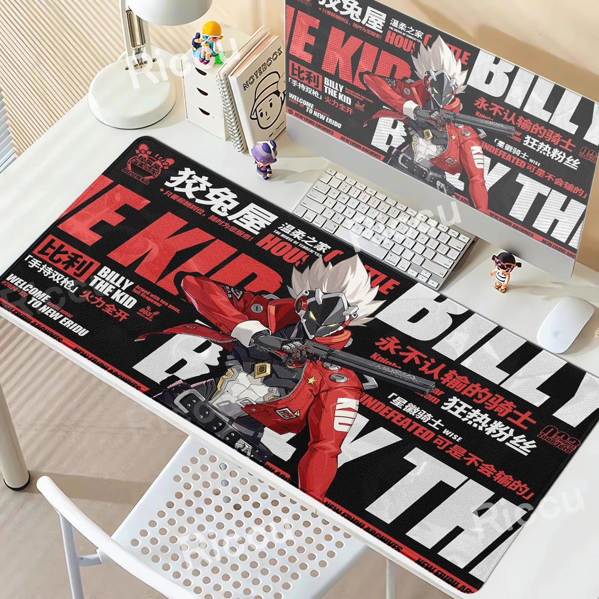 Zenless Zone Zero XXL Gaming Desk Mat – Anime Character Extended Mouse Pad (ZZZ Series)