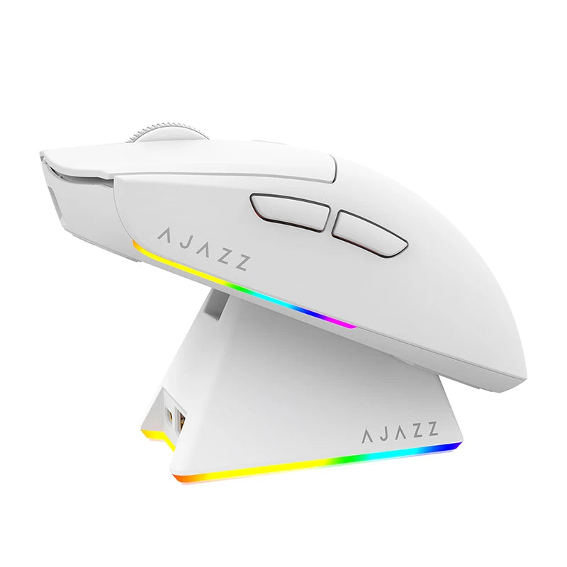 AJAZZ AJ139 V2 Tri-Mode Gaming Mouse – PAW3311, 12000 DPI & Magnetic Charging Base