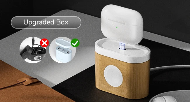 MagClock 7-in-1 MagSafe Alarm Clock – Wireless Charging for iPhone, Watch & AirPods