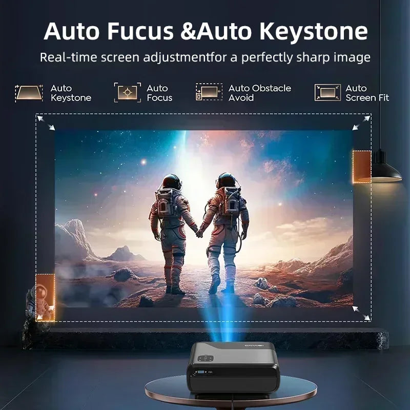 CinemaX A8 Google TV 4K Smart Projector