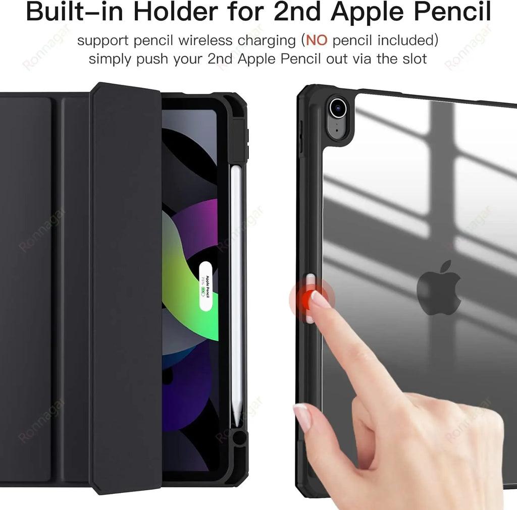 Smart Case for iPad A16 A19 12th 11th Gen 2026 2025 2024 Air11 13 M4 M3 Air 8 7 6 Air 5 4 Pro11 13 M4 M5 M2 10th 9 8 7 10.2 10.5