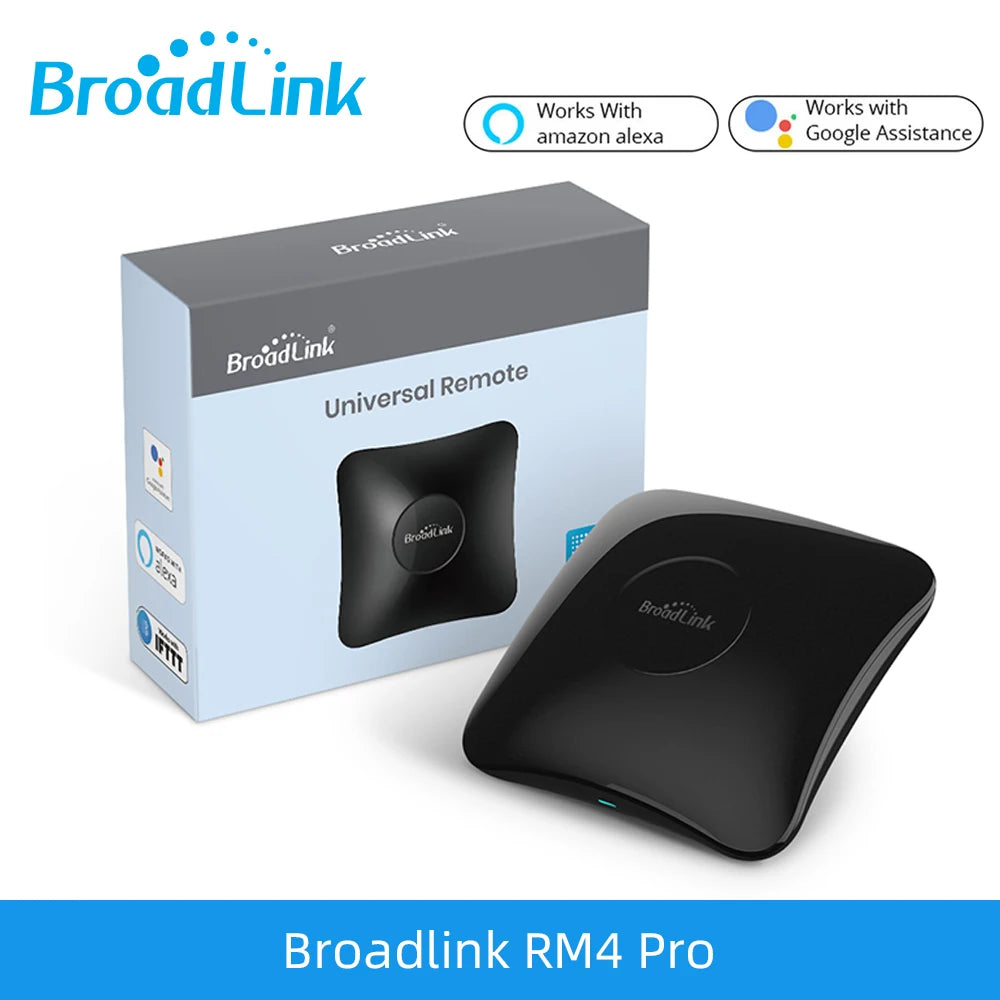 BroadLink RM4 Pro Smart Universal IR/RF Remote – WiFi, Alexa & Google Home
