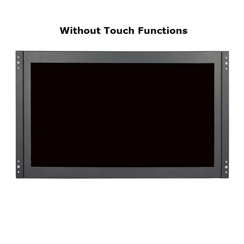 15.6" Industrial Open Frame Touchscreen Monitor – 1080P Capacitive 10-Point Touch, VESA Wall Mount, HDMI & VGA