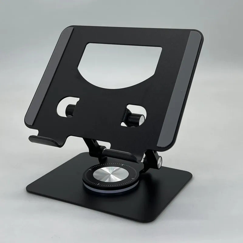 360° Rotation Tablet Stand for iPad, Adjustable Foldable Tablet Holder,Aluminum Phone Stand Compatible with iPad Pro/ Air/ Mini