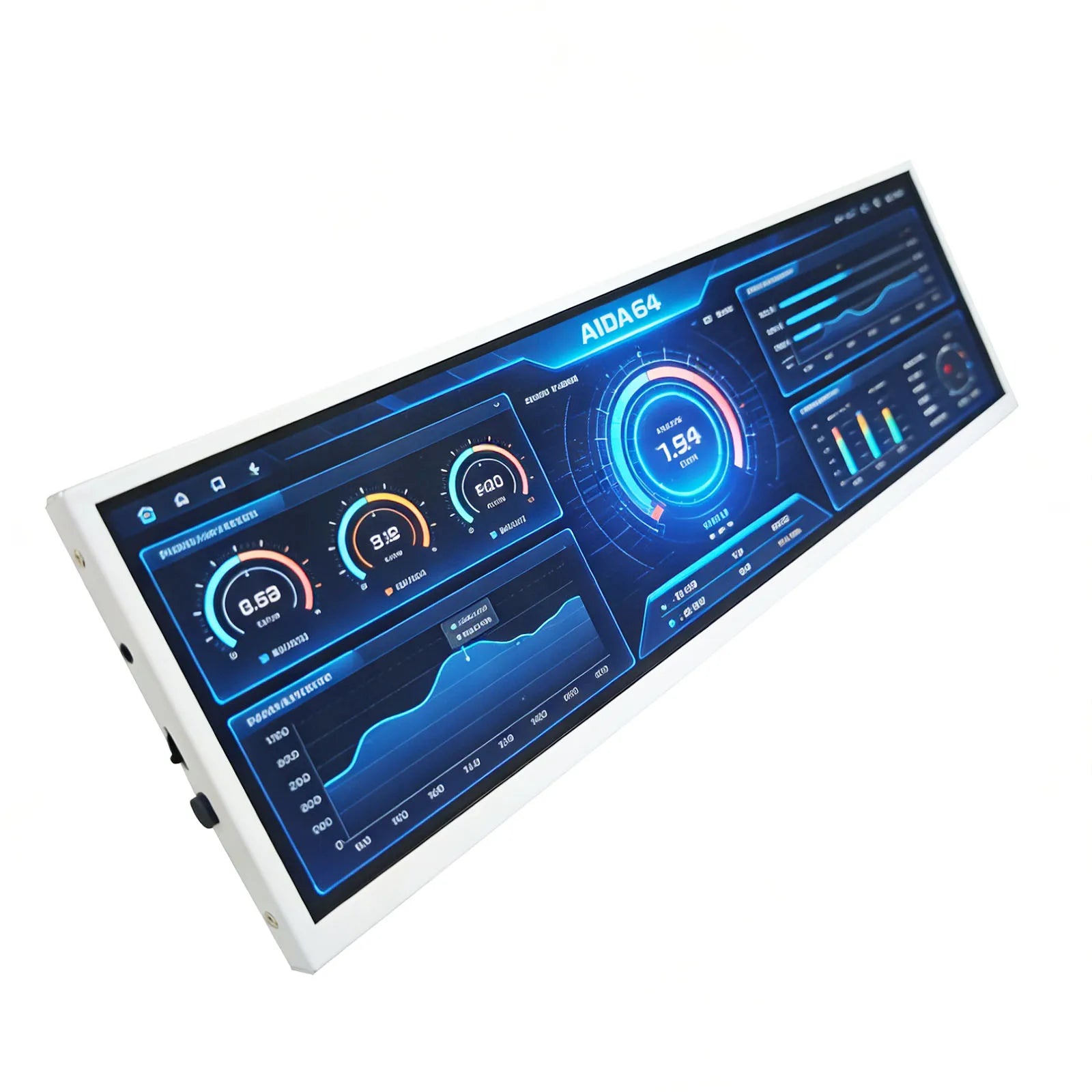 14.5" 2.5K Touch Bar Portable Monitor – 2560x720 IPS 10-Point Touch, 60Hz, USB-C