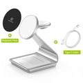 Bonola 3-in-1 Magnetic Wireless Charging Station – iPhone 17/16/15/14, Apple Watch & AirPods Pro
