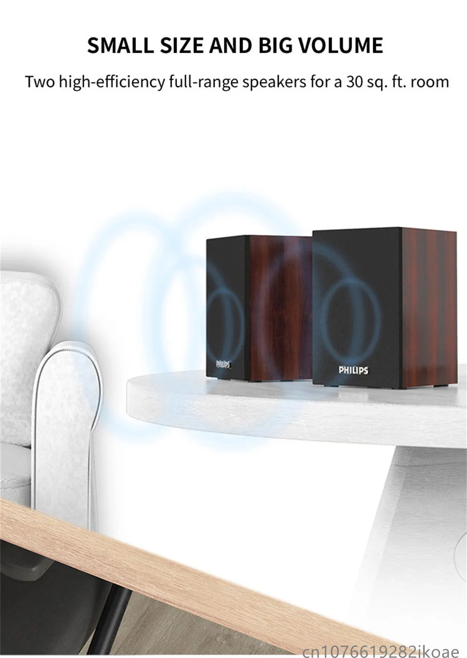 Philips SoundGo SPA20 – Portable Bluetooth Speaker with Deep Bass & HiFi Stere