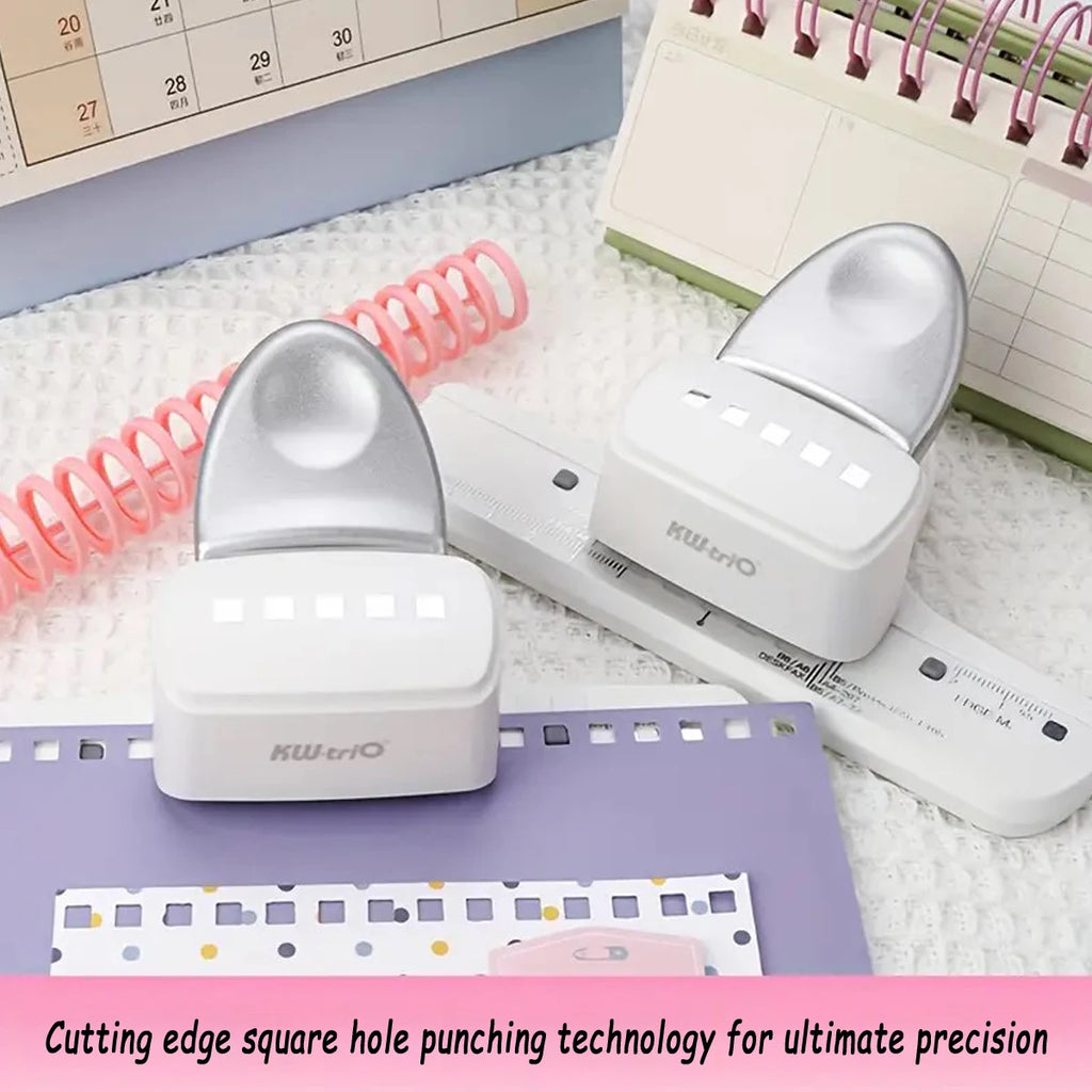 SquarePunch Portable Square Hole Puncher – For A4, A5 & B5 Notebooks
