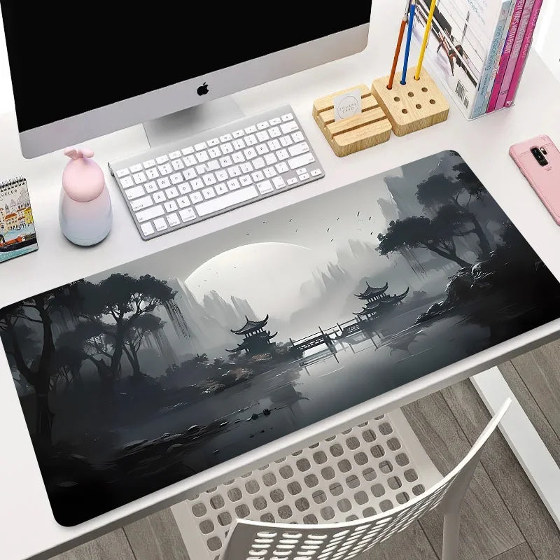 Moonlight Aura XL Desk Mat – Aesthetic Gaming Mouse Pad