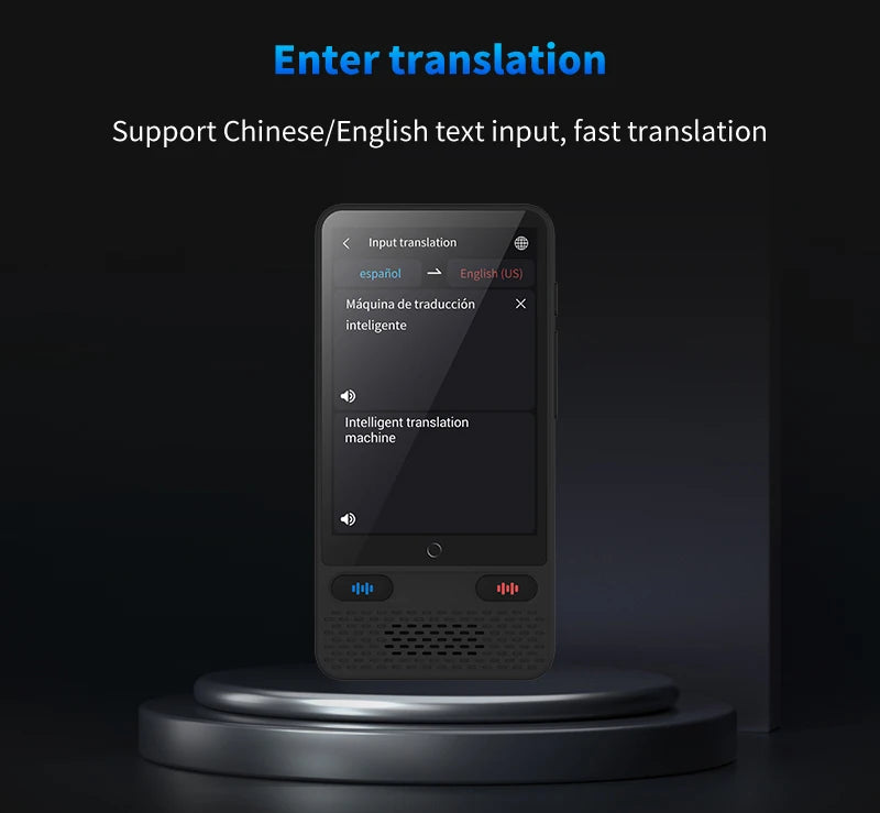 LinguaAI Voice Translator Device – 138 Languages, ChatGPT & Real-Time Two-Way