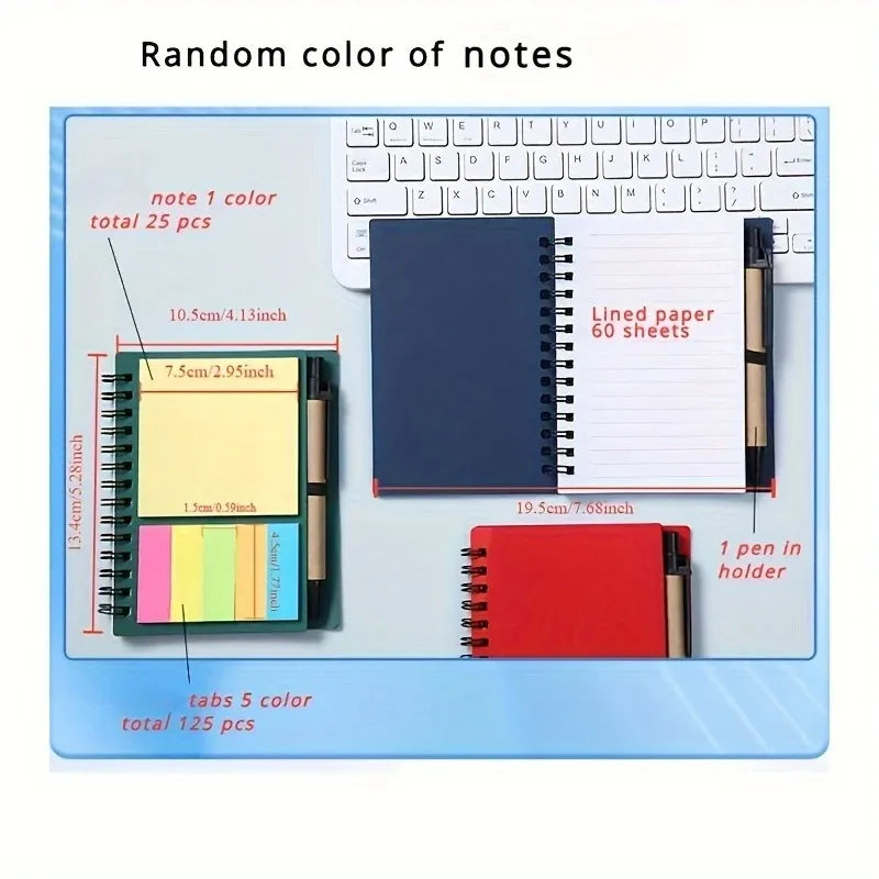 KraftNote Portable Kraft Paper Sticky Notes – On-the-Go Memo Pad