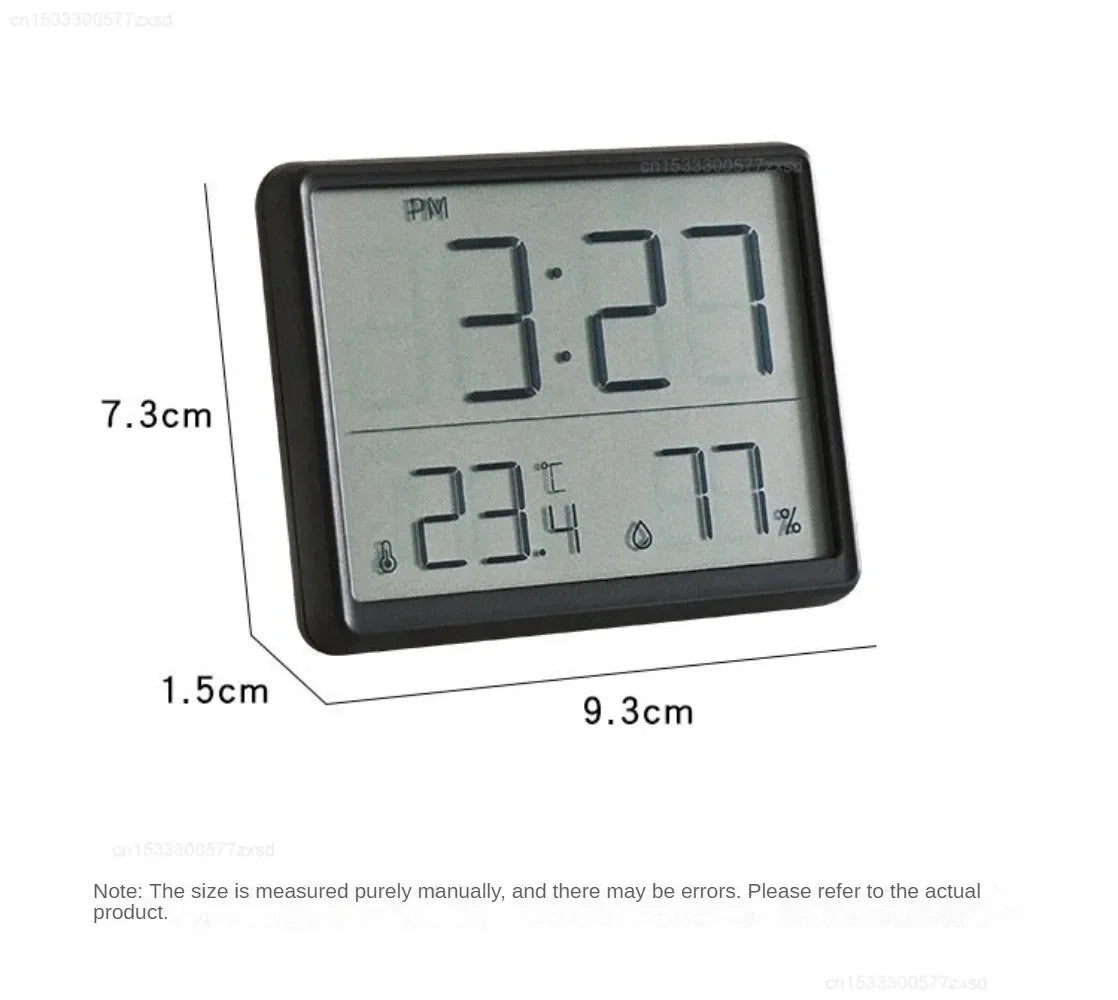 MIJIA 3.7 Inch Large LCD Digital Wall Clock Humidity Thermometer Calendars Display Magnetic Mounted Alarm Clock Household Tool
