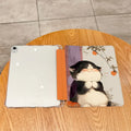 Happy Kitten iPad Case – Cute TPU Protective Cover for iPad Pro 10/11", Air 3rd–5th Gen, Mini 6
