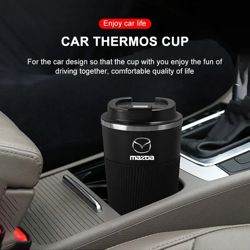 CarSip Stainless Steel Coffee Thermos Travel Mug – Vacuum Flask for Car & Travel
