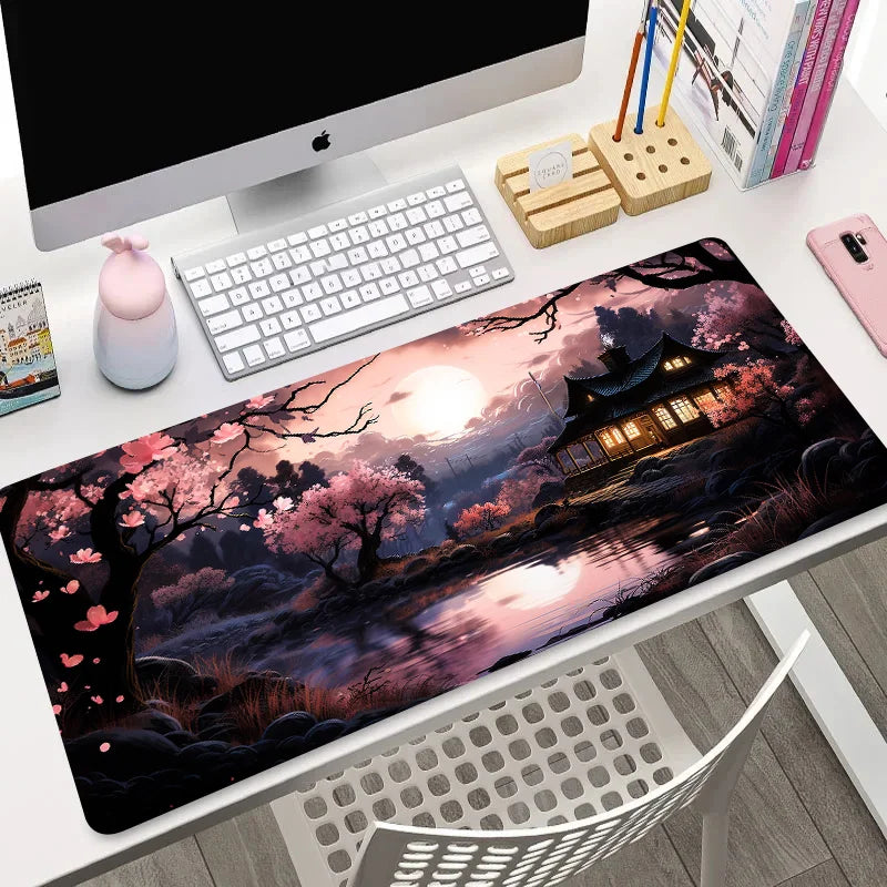 Moonlight Aura XL Desk Mat – Aesthetic Gaming Mouse Pad