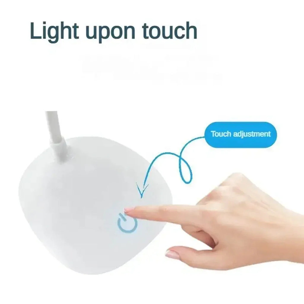 Eye-Care LED Reading Desk Lamp – Adjustable Modern Study & Office Table Light | Dimmable Anti-Glare Task Lamp for Home & Work