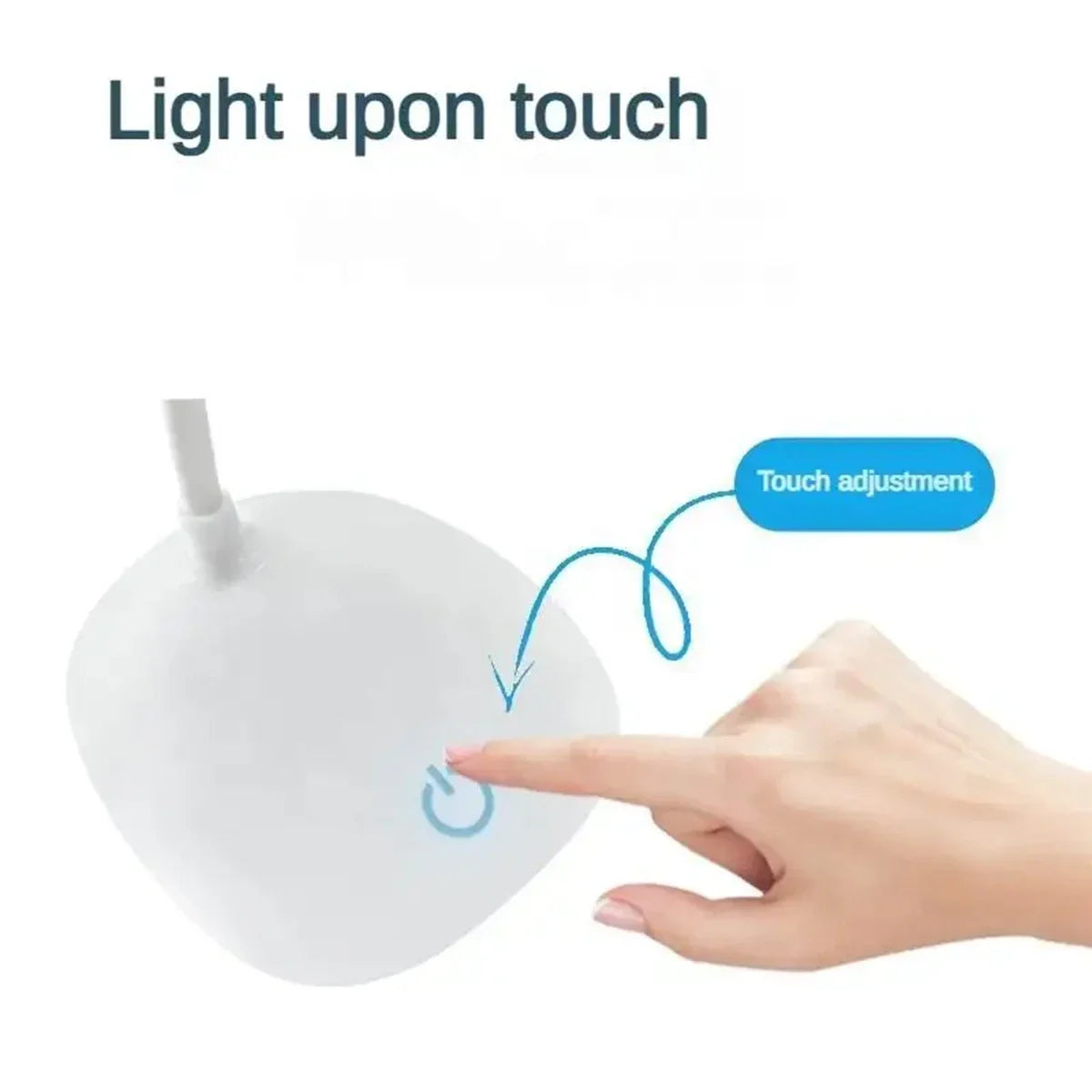 Eye-Care LED Reading Desk Lamp – Adjustable Modern Study & Office Table Light | Dimmable Anti-Glare Task Lamp for Home & Work