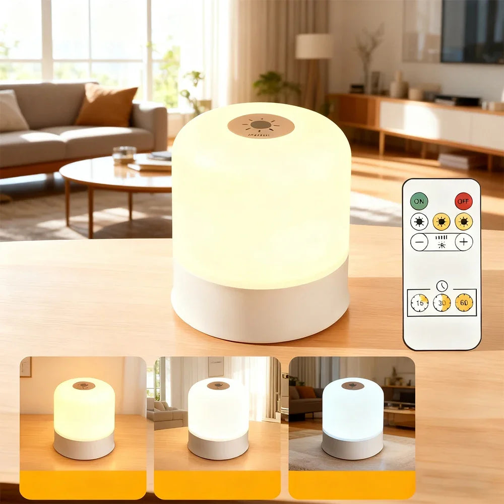 DimGlow Dimmable Rechargeable LED Night Light