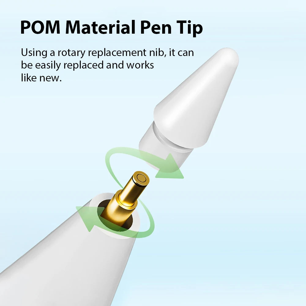 For Apple Pencil For iPad A16 Pro 13 11th M5 M4 12.9 Air 11 M3 M2 5 4 3 Stylus Pen 10 9 10th 9th Generation Mini 7 6 Touch Pens