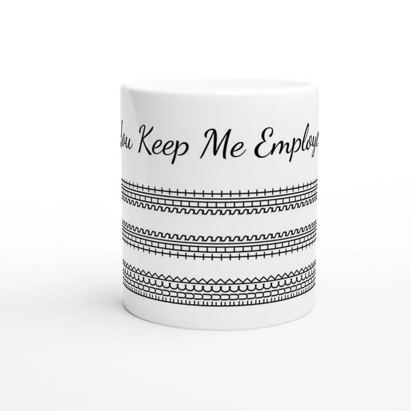 Hidden Message Coffee Mug – Funny Passive Aggressive Office Cup with Secret Swear Word Reveal