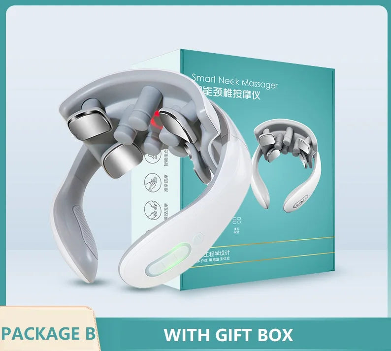 NeckEase Smart Shoulder & Neck Massager – Cervical Vibrator for Pain Relief