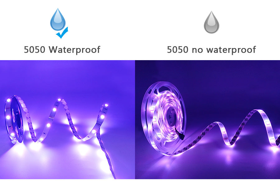 SmartStrip RGB LED Strip Lights – 5M to 20M, WiFi & Bluetooth, Waterproof