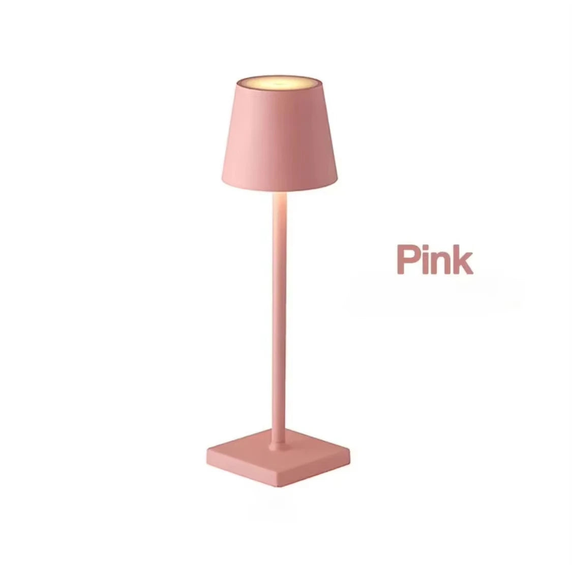 TouchGlow LED Desk Lamp – 3-Level Dimmable, Wireless USB Rechargeable Night Light for Study & Office