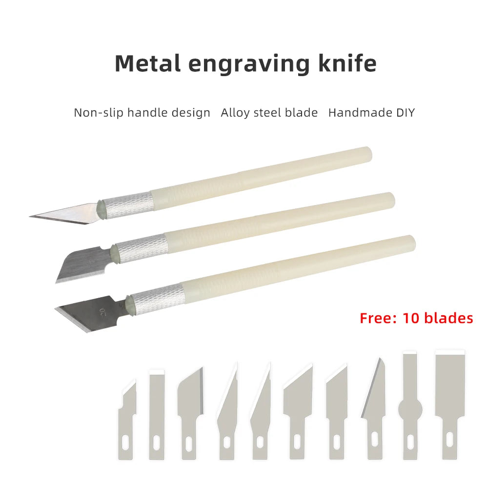 3D Printer Tool Kit – Diagonal Pliers, Deburring Cutter, Tweezers & Scraper Set