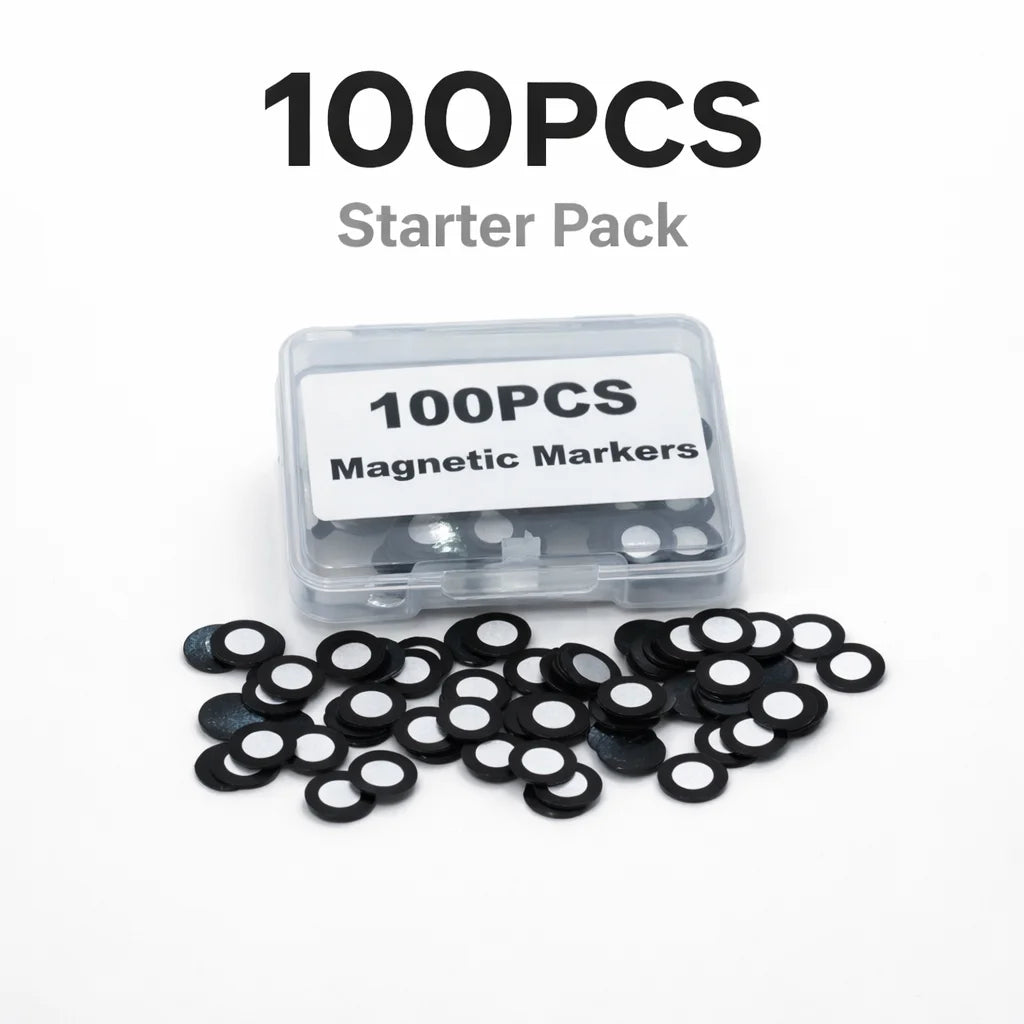3D Magnetic Tracking Dots – Scanner Reference Point Markers 6mm / 10mm (100/200/500pcs)