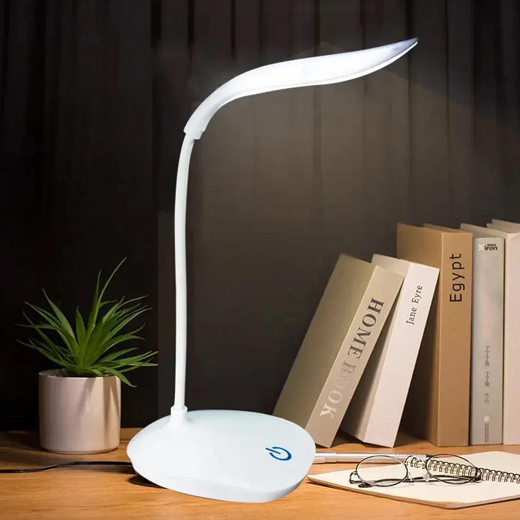 Eye-Care LED Reading Desk Lamp – Adjustable Modern Study & Office Table Light | Dimmable Anti-Glare Task Lamp for Home & Work