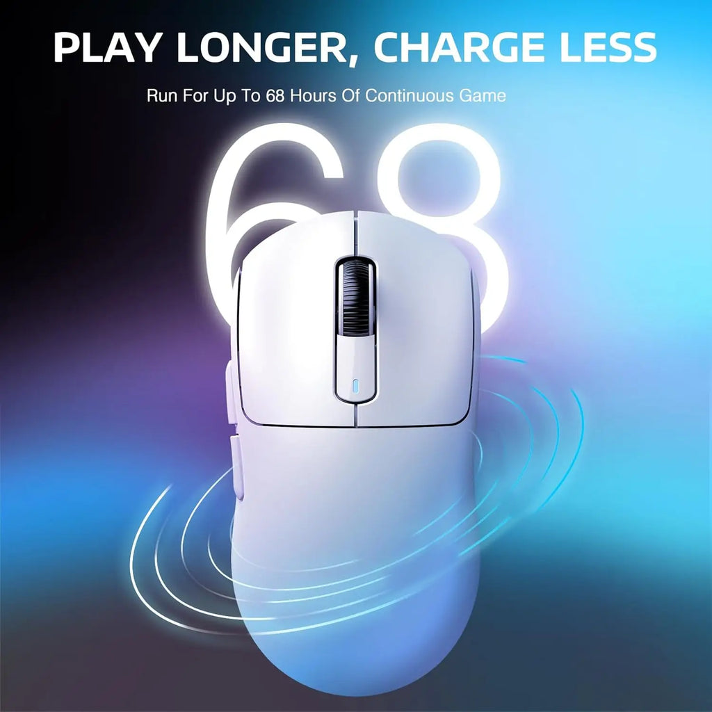 Attack Shark X3 Pro Wireless Gaming Mouse – PAW3395, 26000 DPI Tri-Mode Macro