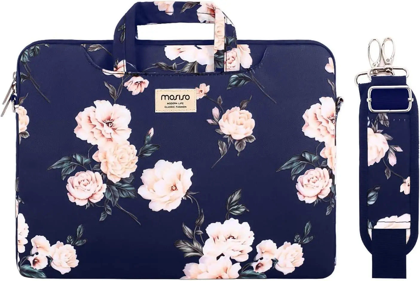 MOSISO Laptop Sleeve Bag – Briefcase & Shoulder Bag for MacBook Air, Pro & Laptops (13"–17.3")
