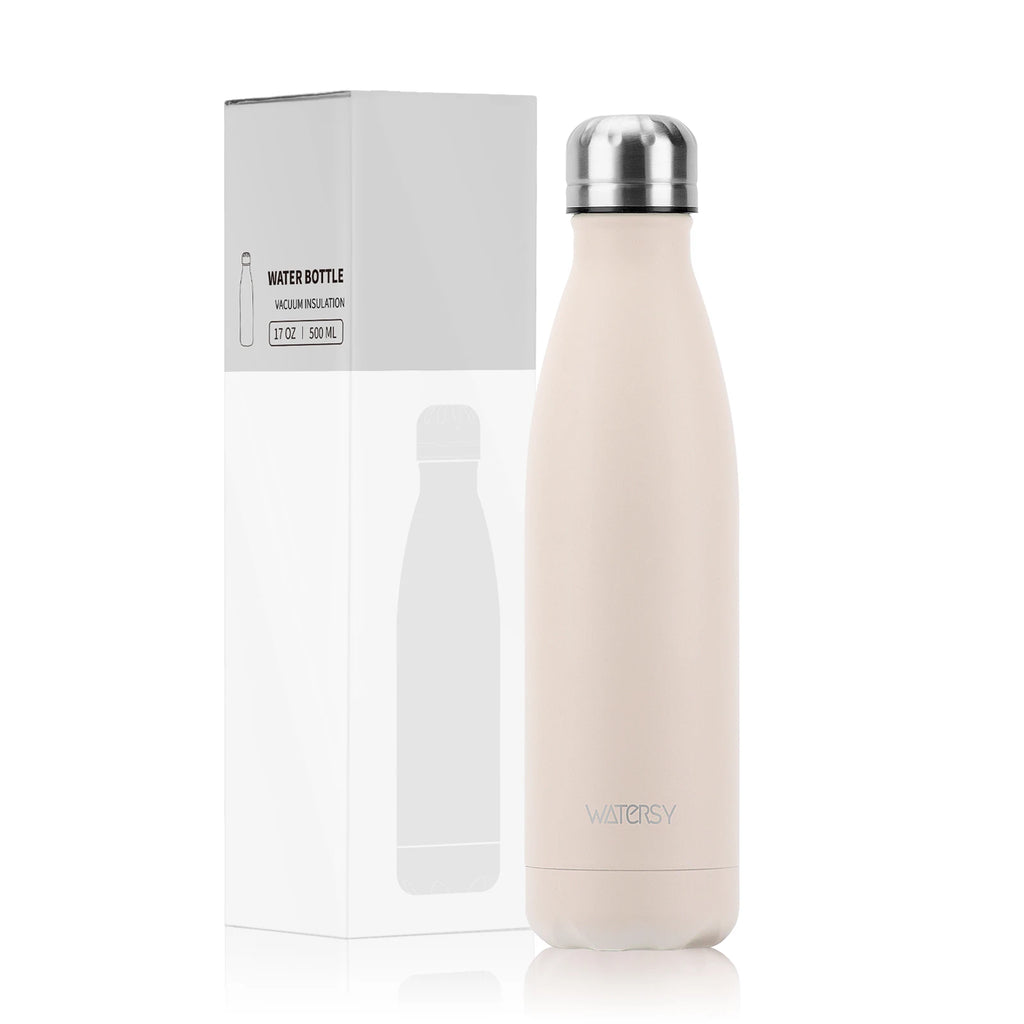 WATERSY 500ml Stainless Steel Vacuum Flask – Insulated Thermos for Coffee & Sport