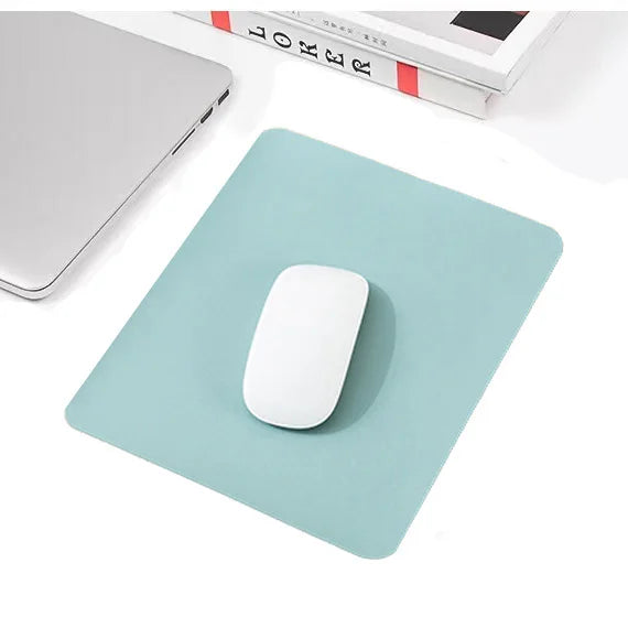 Universal PU Mouse Pad Non-Slip Gaming Desktop Mouse Pad Waterproof Anti-Scratch Easy To Clean Mat For PC Laptops Office Desktop