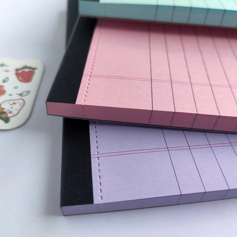 TearPad A5 Lined Tearable Memo Notebook – Portable Sticky Notes Book