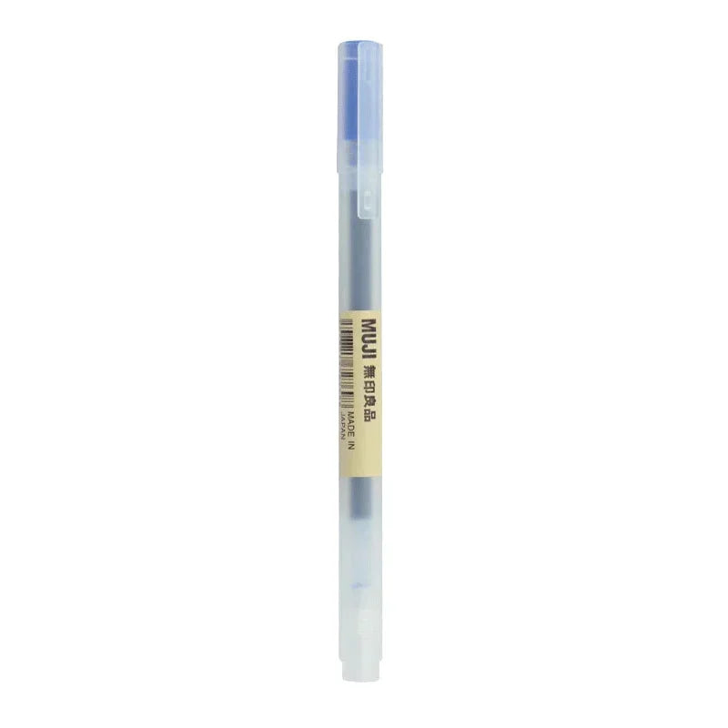 MUJI-Style Gel Pen Set – 3-Pack, 0.38mm / 0.5mm Fine Tip Japanese Stationery