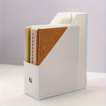 DeskStack Plastic Multi-Purpose Desk Organiser – Book Stand & File Holder