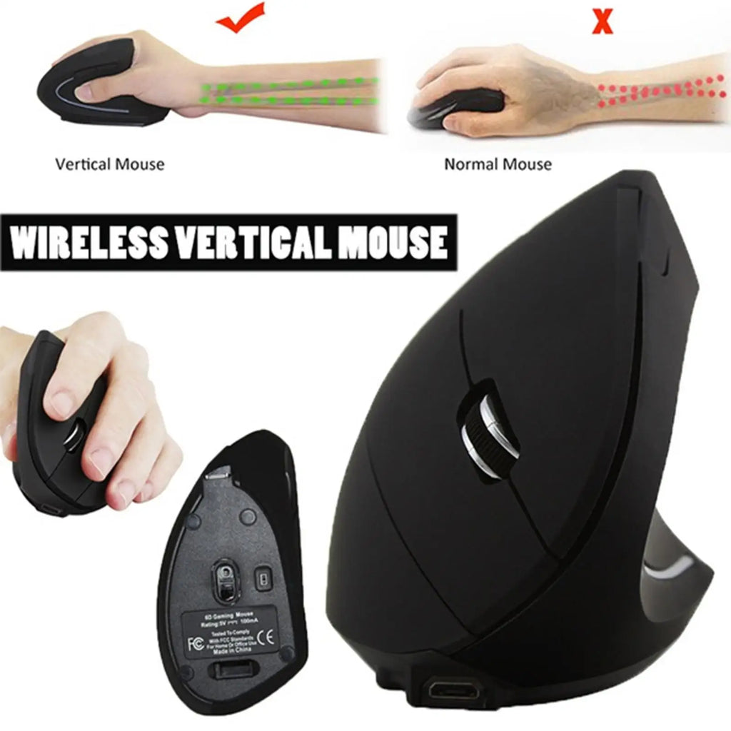 2.4G Wireless Mouse Vertical Game Mouse