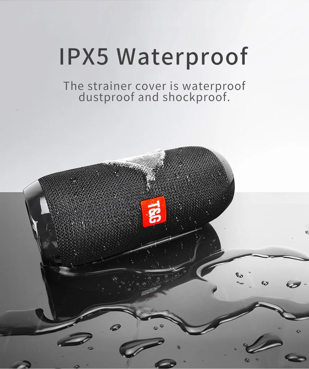 T&G TG117 Waterproof Bass Bluetooth Speaker