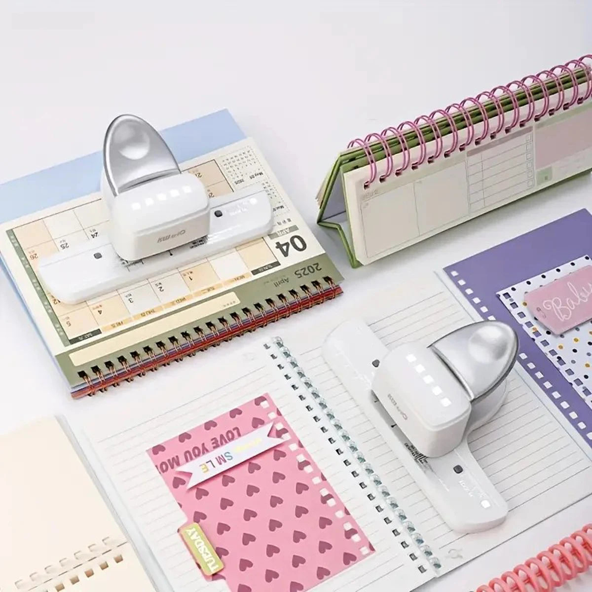 SquarePunch Portable Square Hole Puncher – For A4, A5 & B5 Notebooks