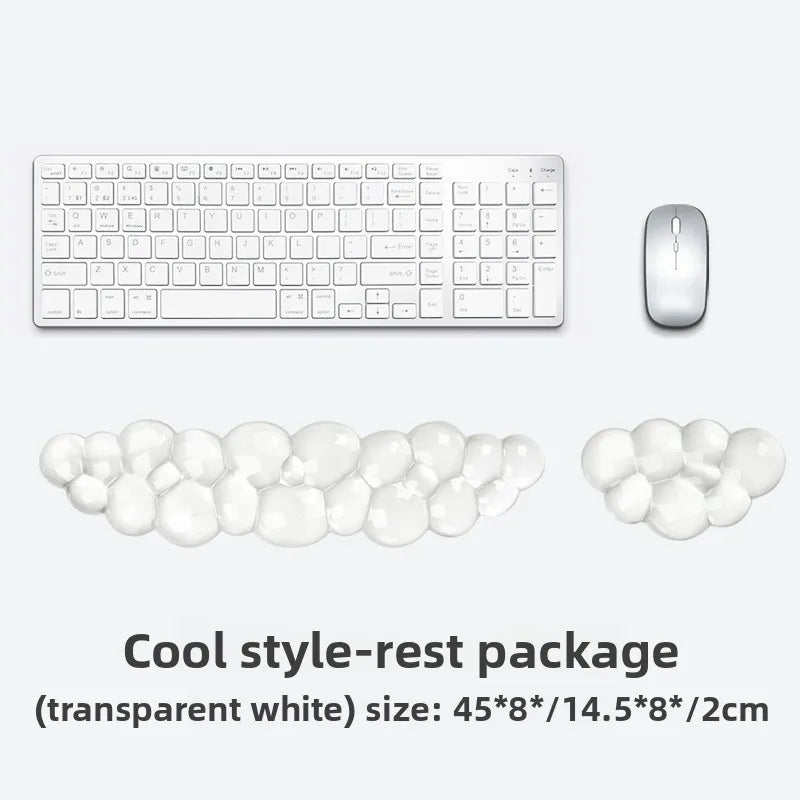CloudComfort Rest – Ergonomic Wrist Pad for Keyboard & Mouse | Pain Relief Support