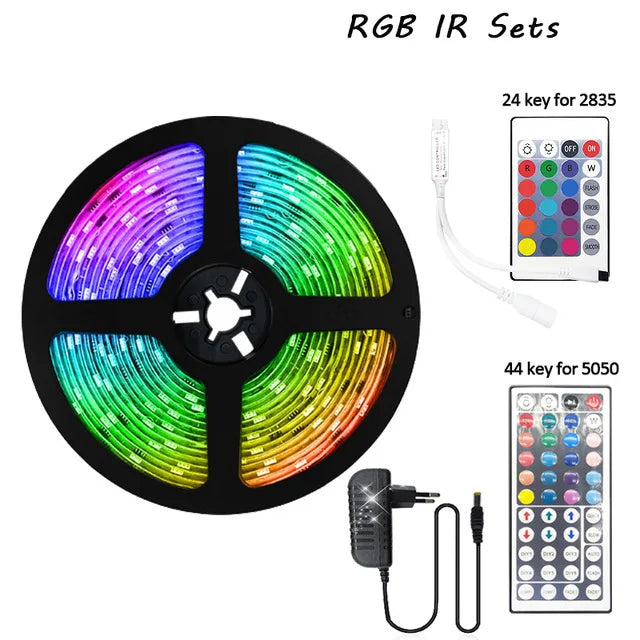 SmartStrip RGB LED Strip Lights – 5M to 20M, WiFi & Bluetooth, Waterproof