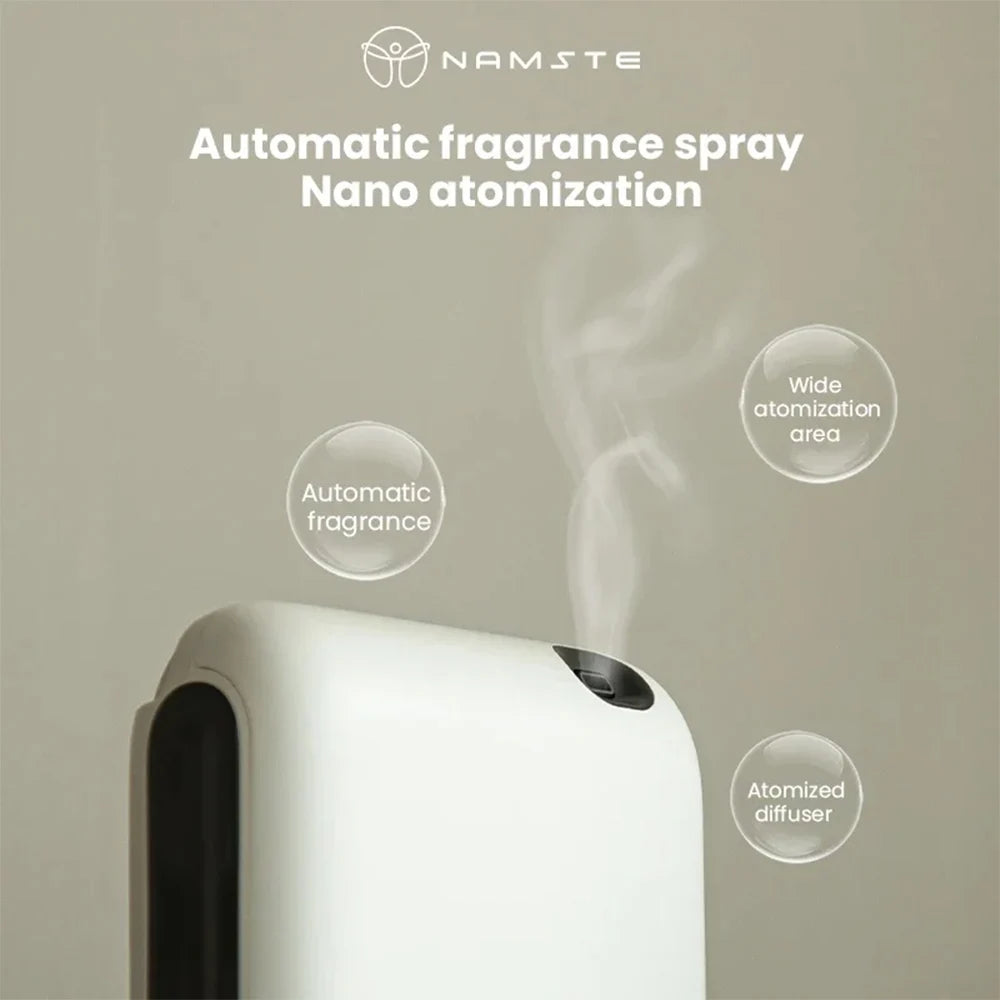 NAMSTE 300m³ Battery-Powered Aromatic Oil Diffuser – 200ml Electric Home Fragrance