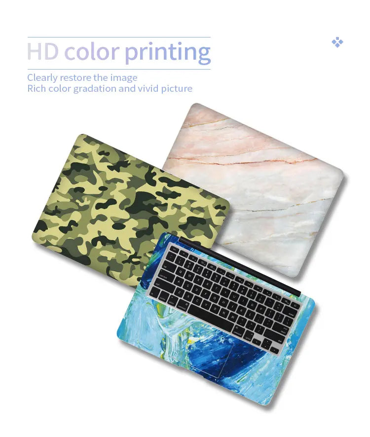 Hot sale computer sticker 12'' 15 inch notebook sticker 17" laptop skin 14" for macbook pro 13 15.6'' acer/lenovo/hp decal skin