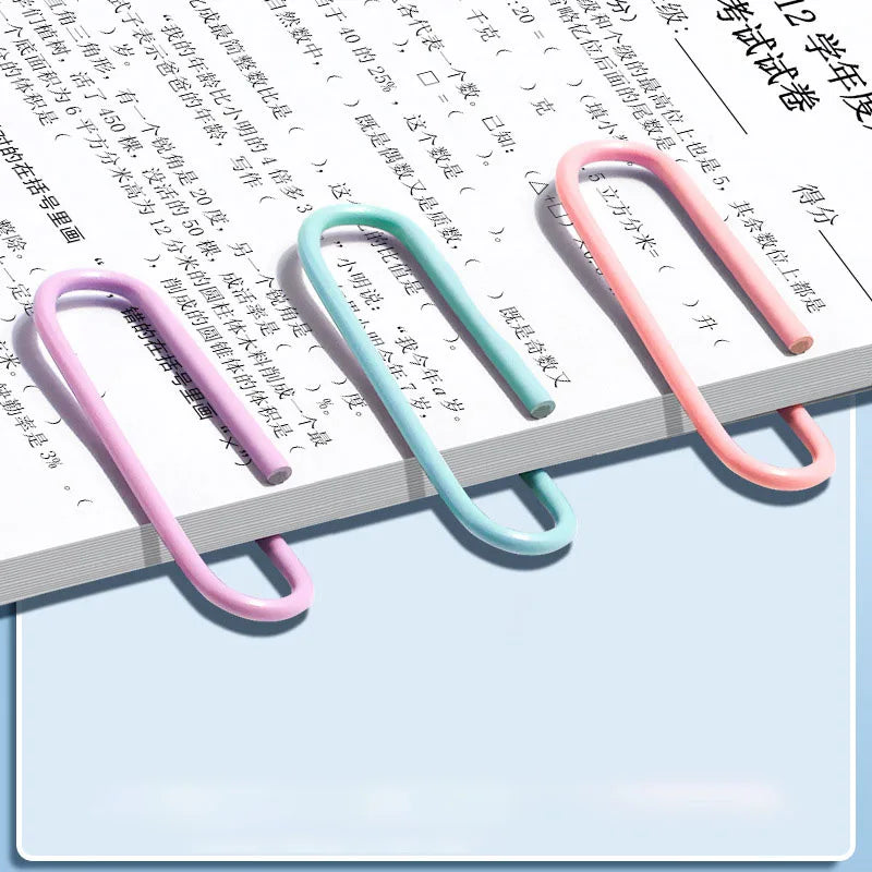 ColorClip 160-Pack Stainless Steel Paper Clips