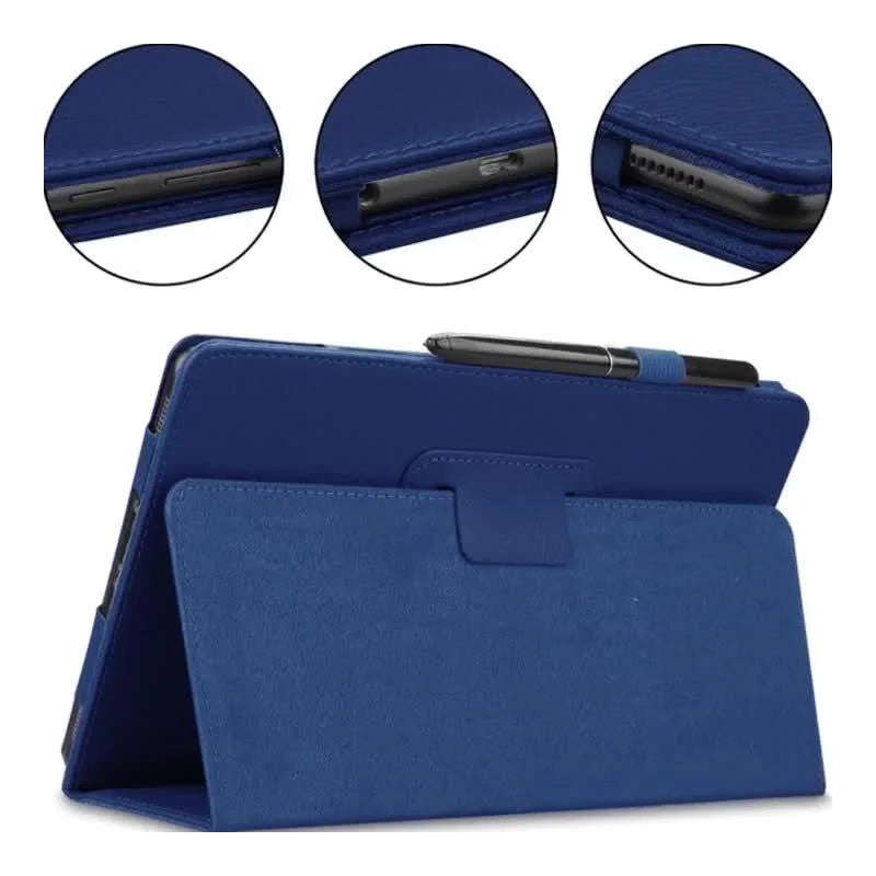 Luxury Leather Samsung Galaxy Tab Case with Stand – S6 to S10, A7, A8 & A9 Series
