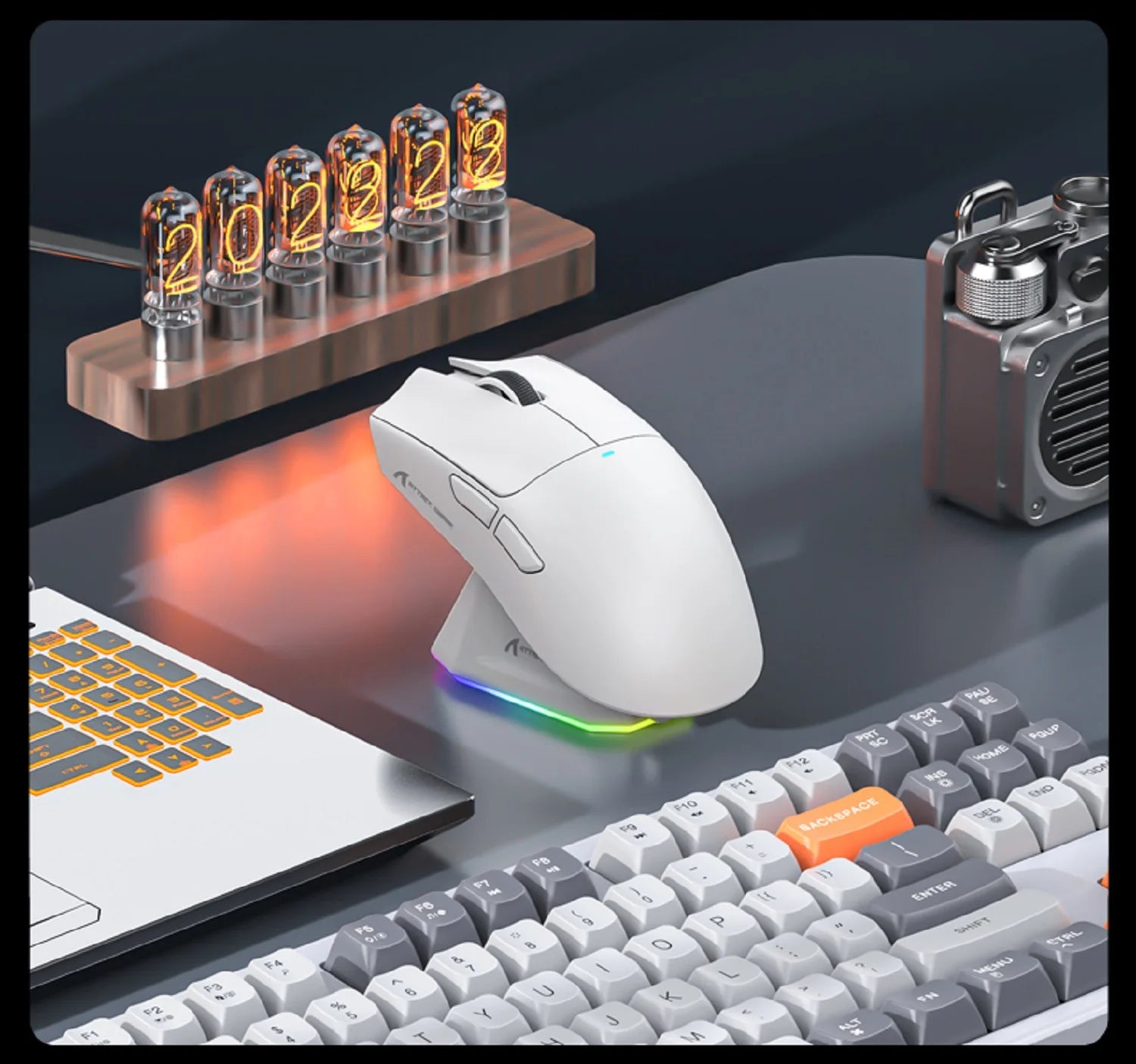 Attack Shark X11&R1 Wireless Gaming Mouse - Tri-Mode , PAW3311 Sensor,22K DPI, 400 IPS, RGB PC Gaming Mouse