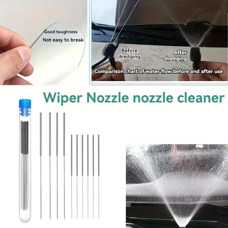 3D Printer Nozzle Cleaning Kit – Stainless Steel Needles 0.2 / 0.25 / 0.3 / 0.35 / 0.4mm