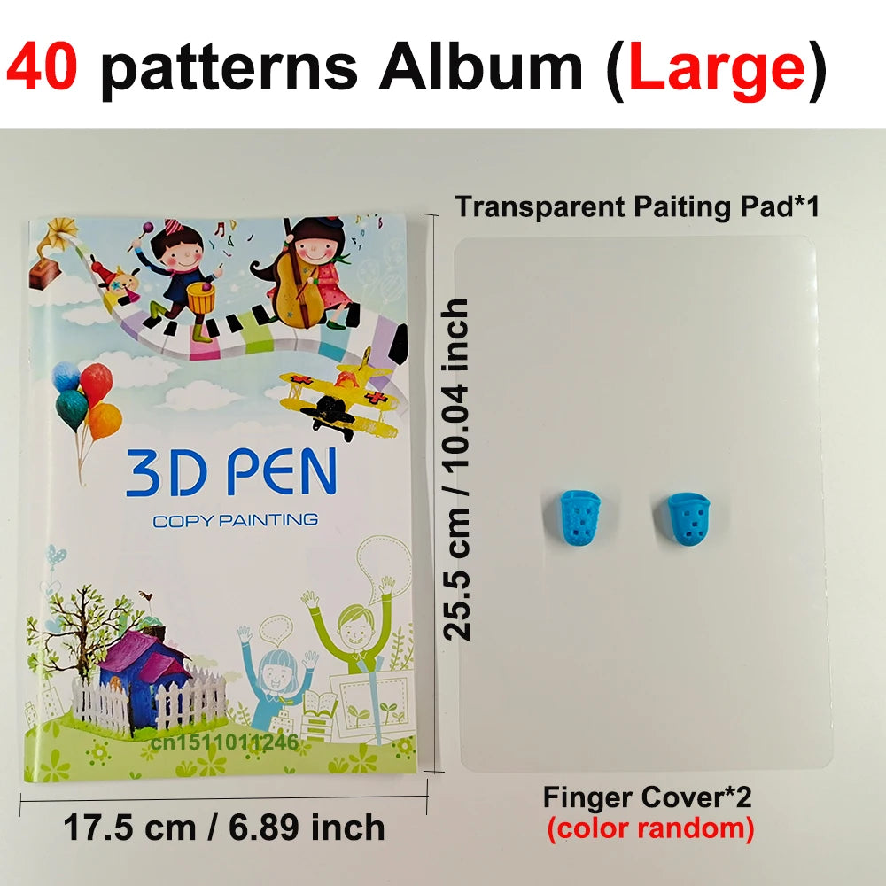 SafePen Low Temperature 3D Pen – 1.75mm PCL Filament for Kids & Beginners