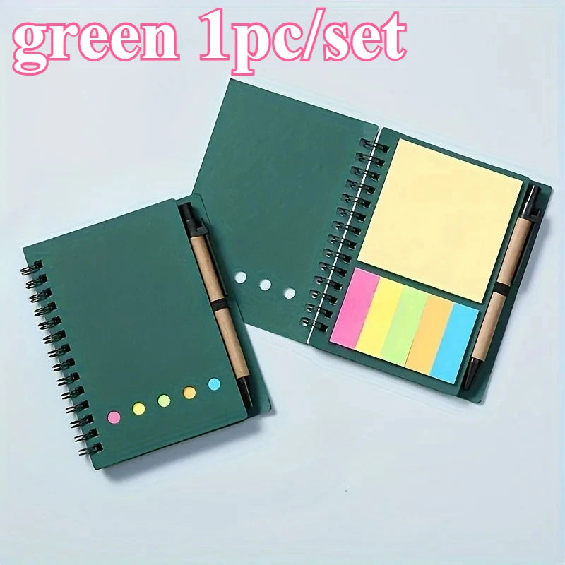 KraftNote Portable Kraft Paper Sticky Notes – On-the-Go Memo Pad